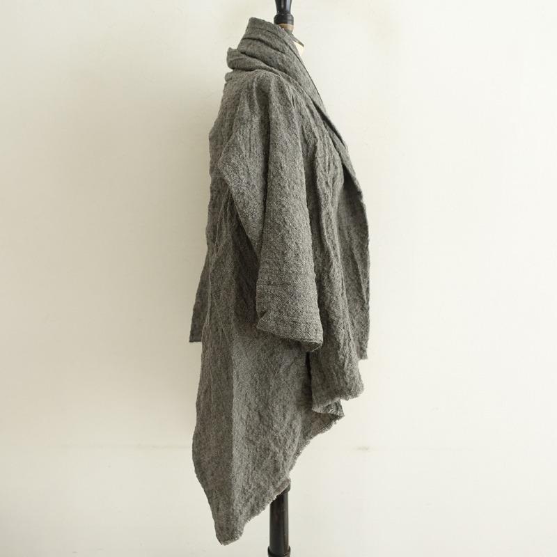 YAECA CONTEMPO 【定価5.2万】ヤエカコンテンポ *51954 WOOL PONCHO 