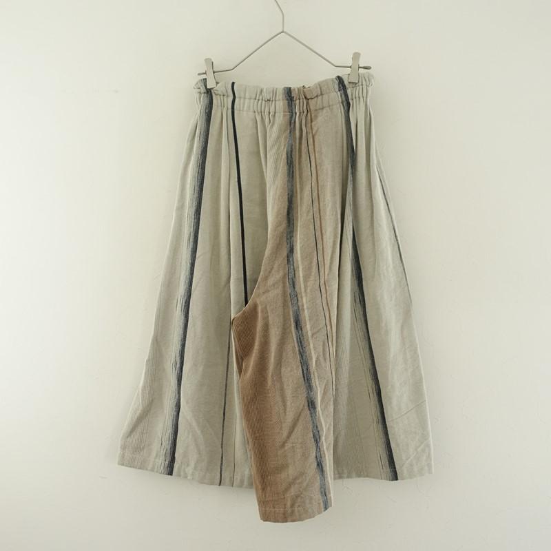 tamaki niime タマキニイメ *ワイドパンツ*shortコットン綿ガウチョ