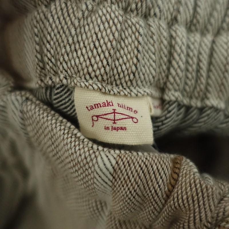 tamaki niime タマキニイメ *ワイドパンツ*shortコットン綿ガウチョ