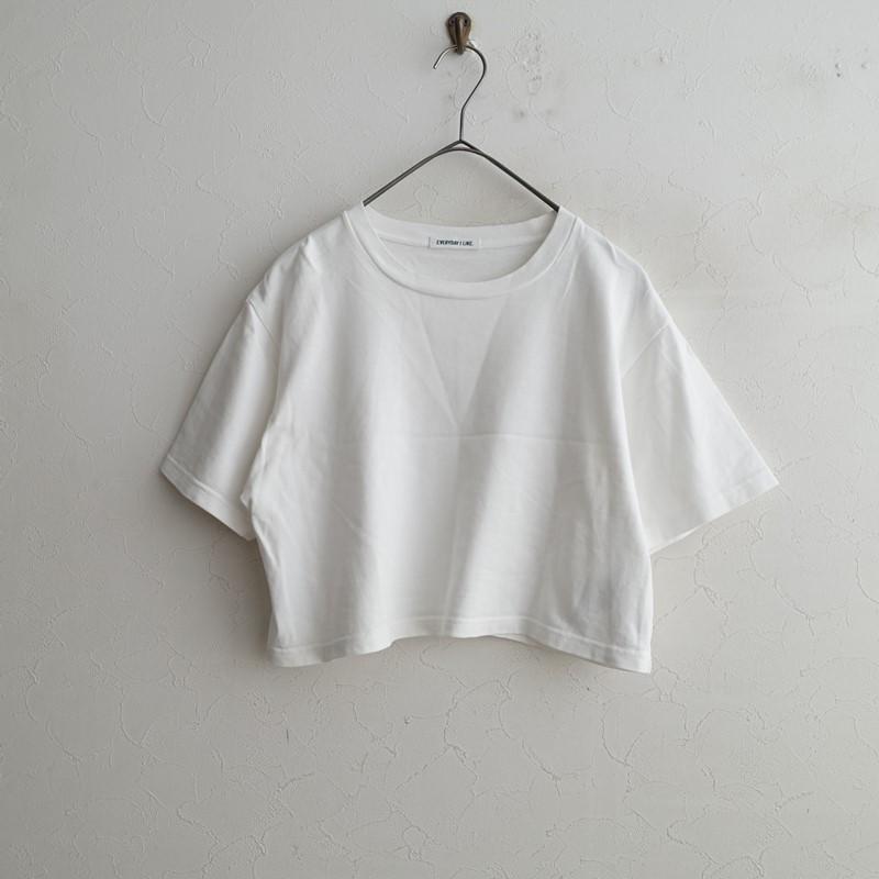 EVERYDAY I LIKE. 【2023SS】エヴリディアイライク *Cropped Tシャツ