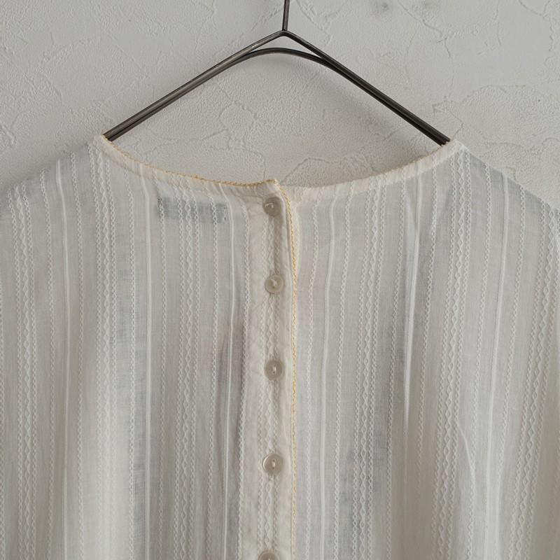 marble SUD（マーブルシュッド） *刺しゅう入りコットンロング