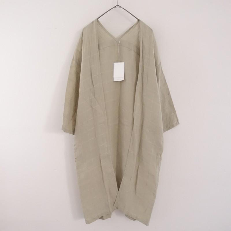 美品 evameva リネンウールローブ 楽天市場】evam eva エヴァムエヴァ プレス ウール ローブ e253k092