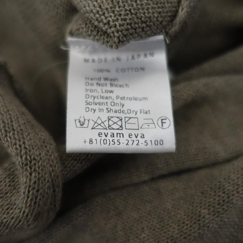 evam eva（エヴァムエヴァ） 【定価2.4万】エヴァムエヴァ *dry cotton