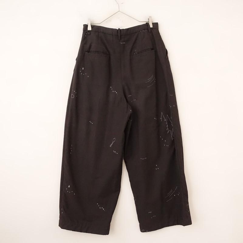 candy ミナペルホネン ワイドパンツ relaxante ワイドパンツ - minä