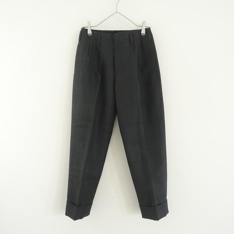 MARGARET HOWELL（マーガレットハウエル） *チェックタック入りパンツ