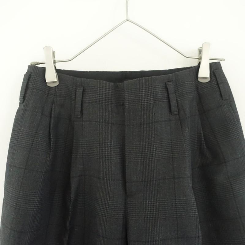 MARGARET HOWELL（マーガレットハウエル） *チェックタック入りパンツ