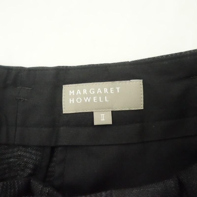 MARGARET HOWELL（マーガレットハウエル） *チェックタック入りパンツ