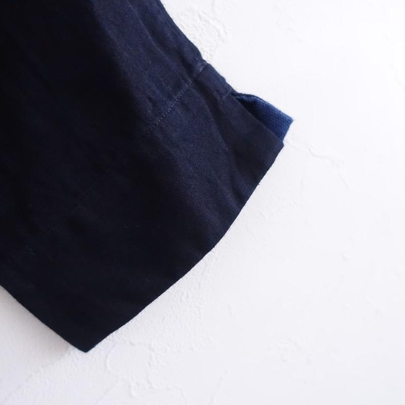 極美品 45R 近年 クルーネック ロングドレス R刺繍 ネイビー ゆったり 21113015-2.jpg