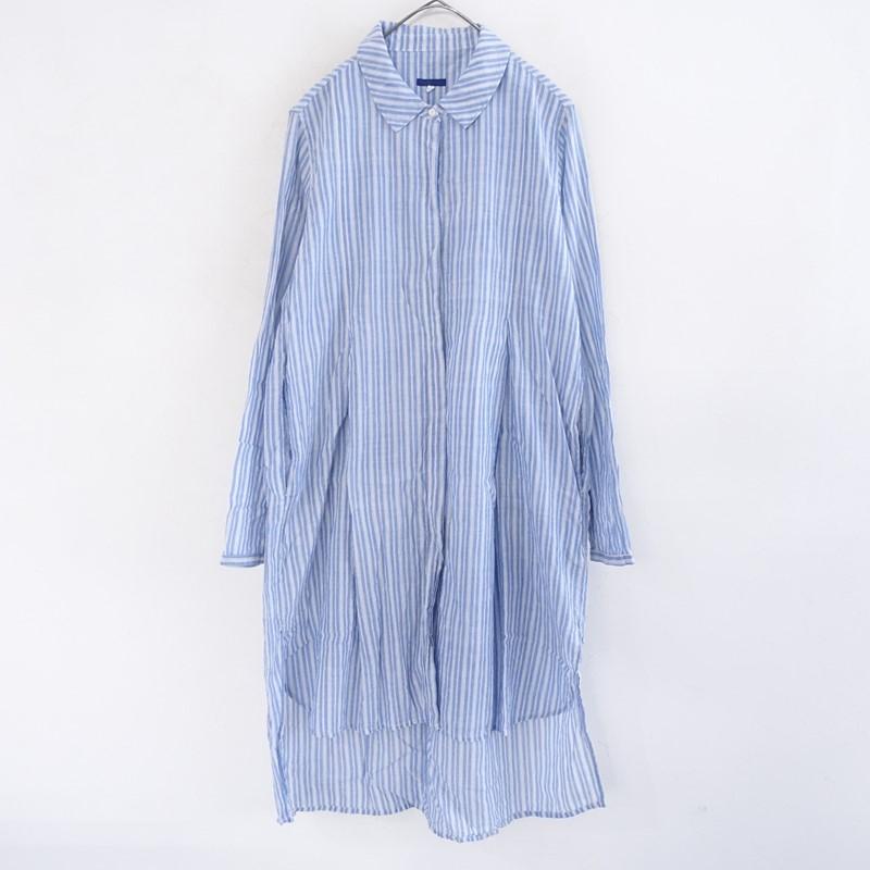 Veritecoeur（ヴェリテクール） *VC-895 コットンストライプシャツ