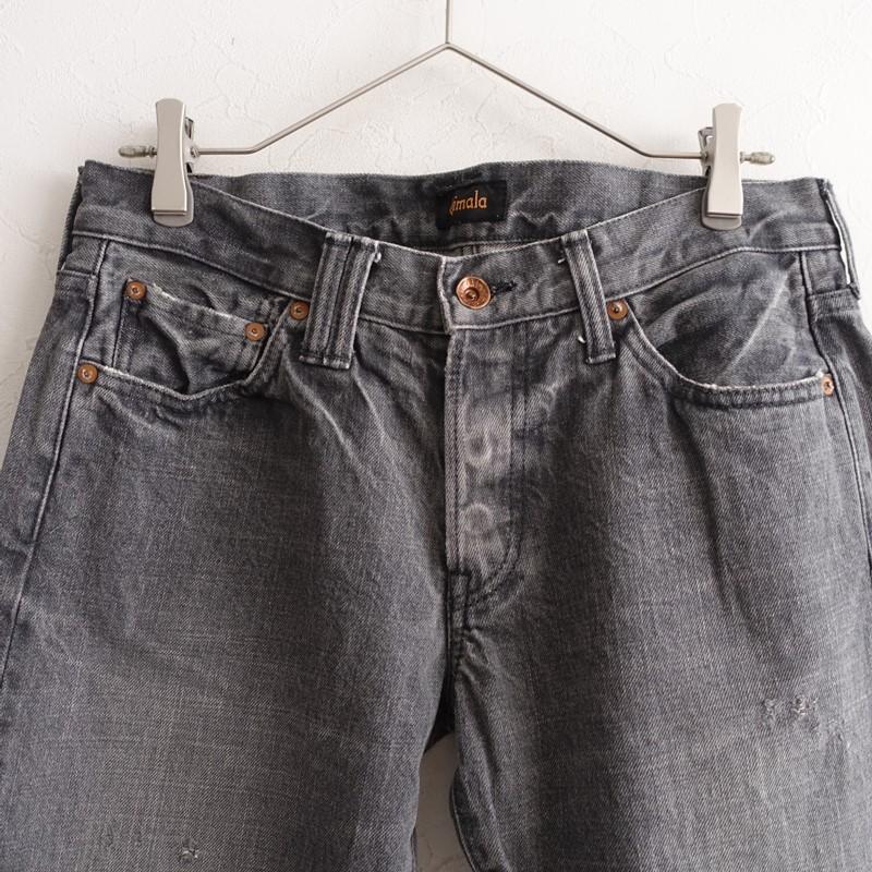 chimala（チマラ） *ダメージ加工デニムパンツ*28綿ボトムスジーンズ
