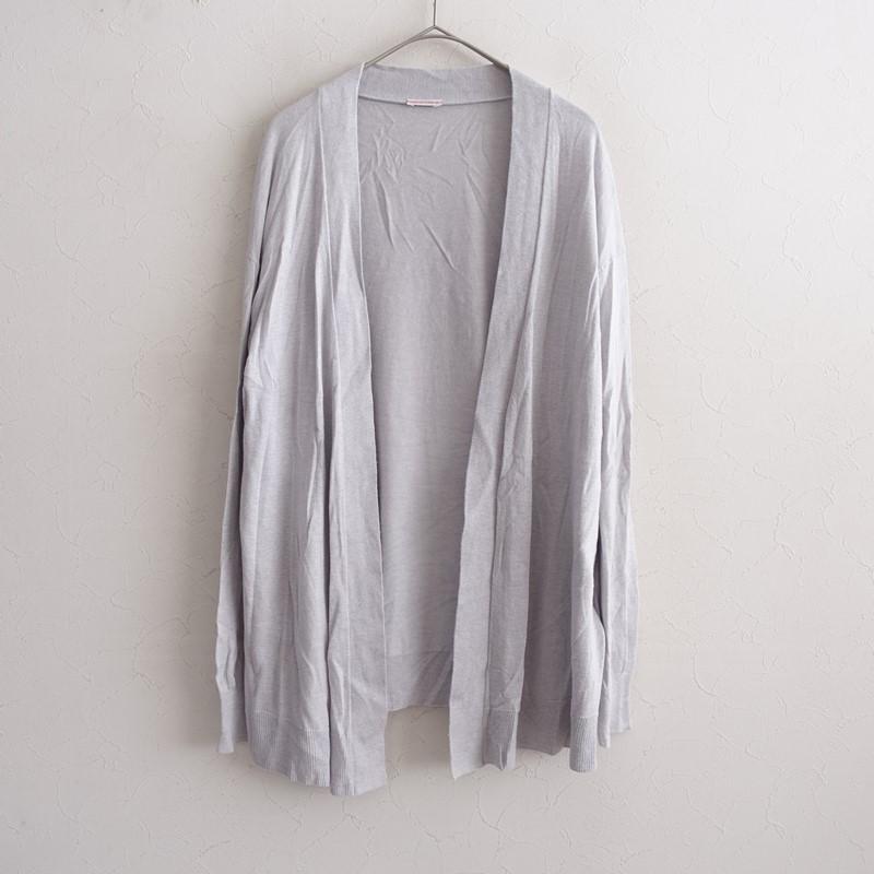 DRESSTERIOR（ドレステリア） *コットンシルクブレンド薄手ニット 
