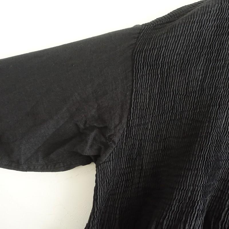 maison de soil（メゾンドソイル） *リネンピンタック前開きロング