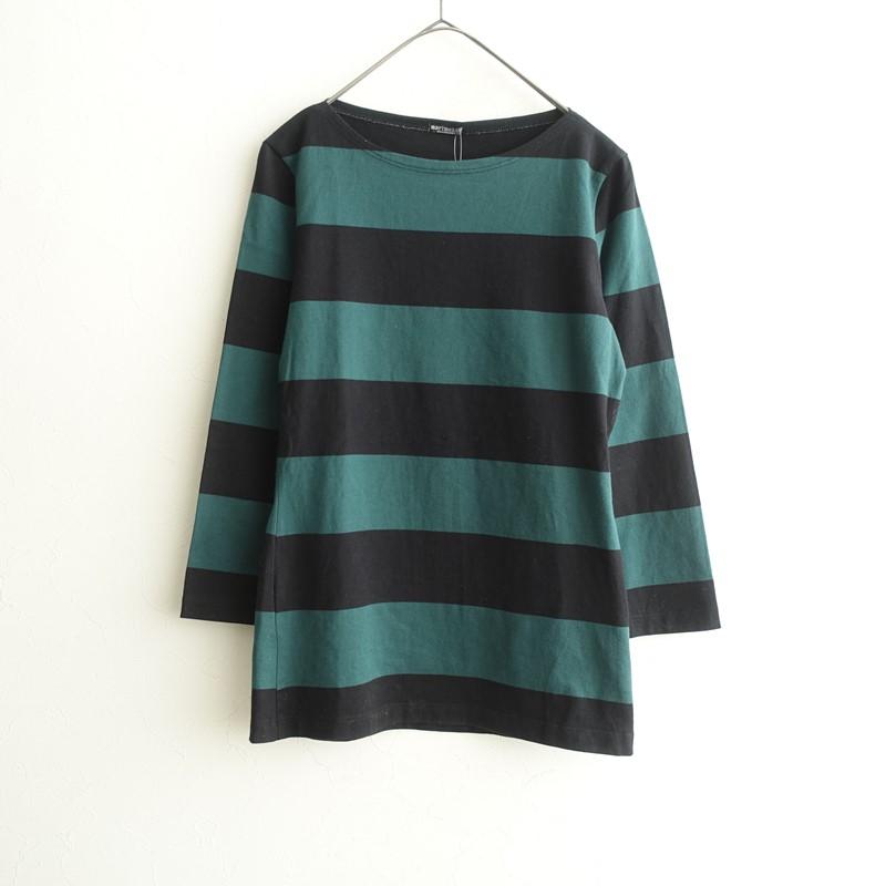 マリメッコ marimekko *コットンボーダーカットソー*Sトップス綿プル 