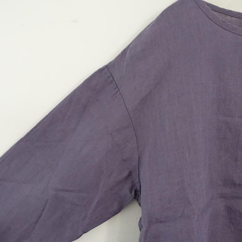 フォグリネンワーク fog linen work *リネンプルオーバー*ブラウス麻