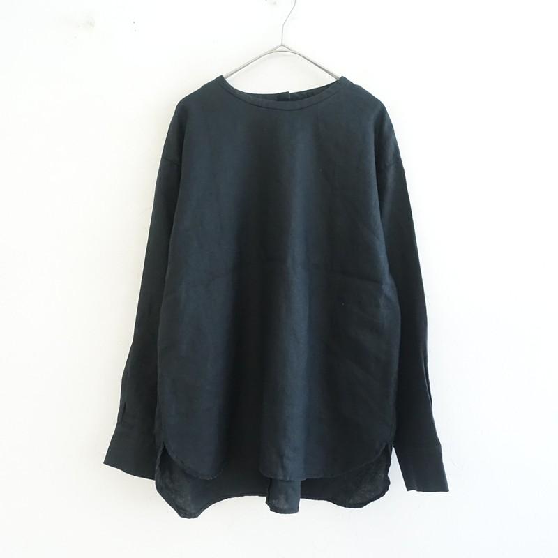 かぐれ 【2024SS/定価1.5万】かぐれ kagure *リネンクルーネックプル