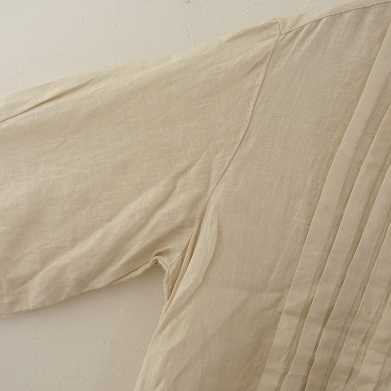 フォグリネンワーク fog linen work *リネンタック入りワンピース