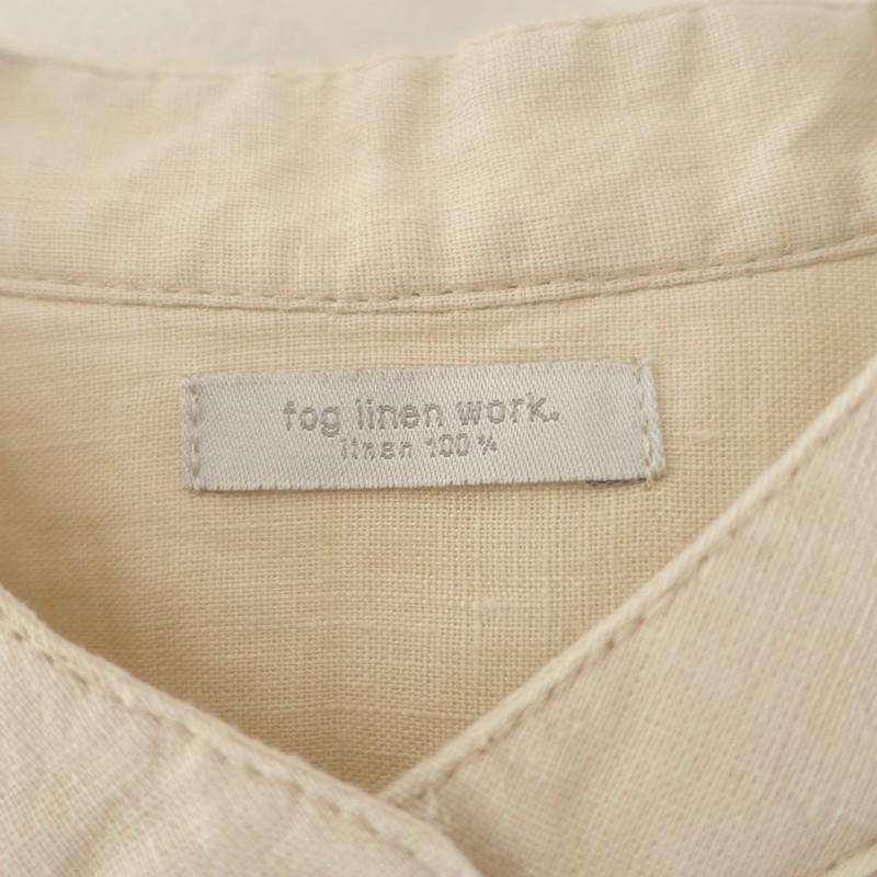 フォグリネンワーク fog linen work *リネンタック入りワンピース