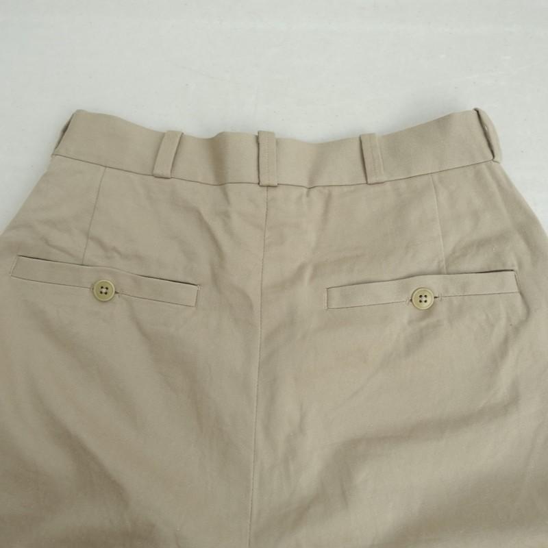 YAECA（ヤエカ） *65608 CHINO CLOTH PANTS WIDE コットンチノクロス