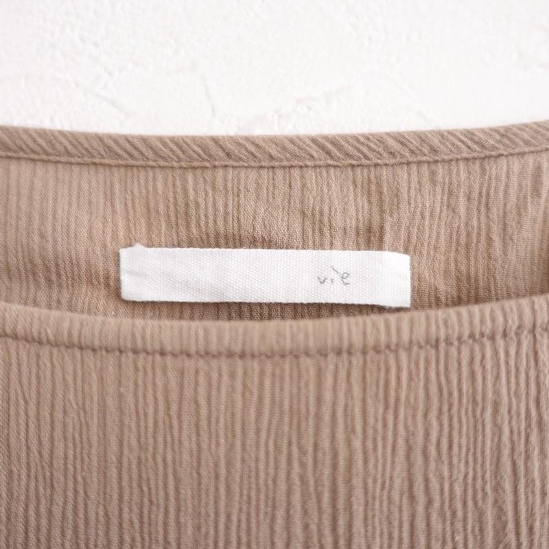 evam eva vie 【定価1.9万】エヴァムエヴァ *コットン楊柳薄手