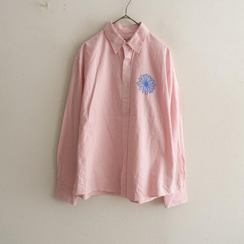 Mardi Mercredi（マルディメクルディ） *コットンストライプ刺しゅう 