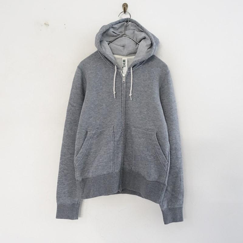 MHL.◆ジップアップフードパーカー◆マーガレットハウエル/2 MHL.（エムエイチエル） マーガレットハウエル MHL. MARGARET HOWELL