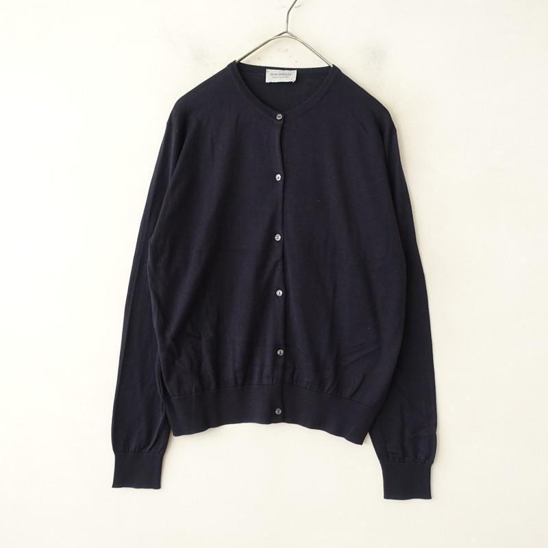 JOHN SMEDLEY（ジョンスメドレー） *コットンクルーネックニット