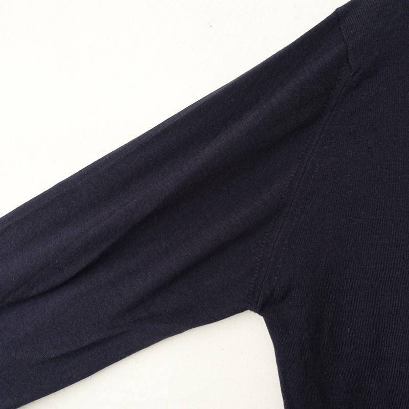 JOHN SMEDLEY（ジョンスメドレー） *コットンクルーネックニット