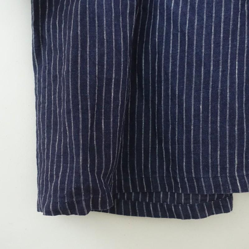フォグリネンワーク fog linen work *リネンストライプシャツ