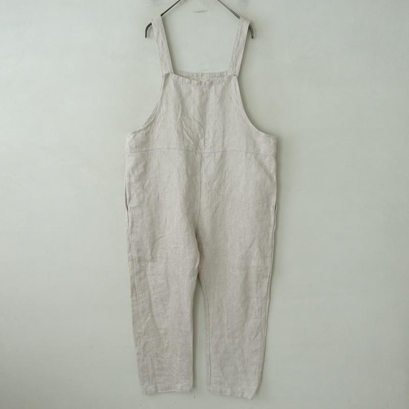 フォグリネンワーク fog linen work *リネンサロペットパンツ*ボトムス