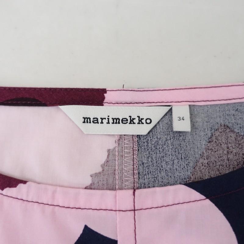 美品】マリメッコ marimekko *コットンウニッコワンピース*34