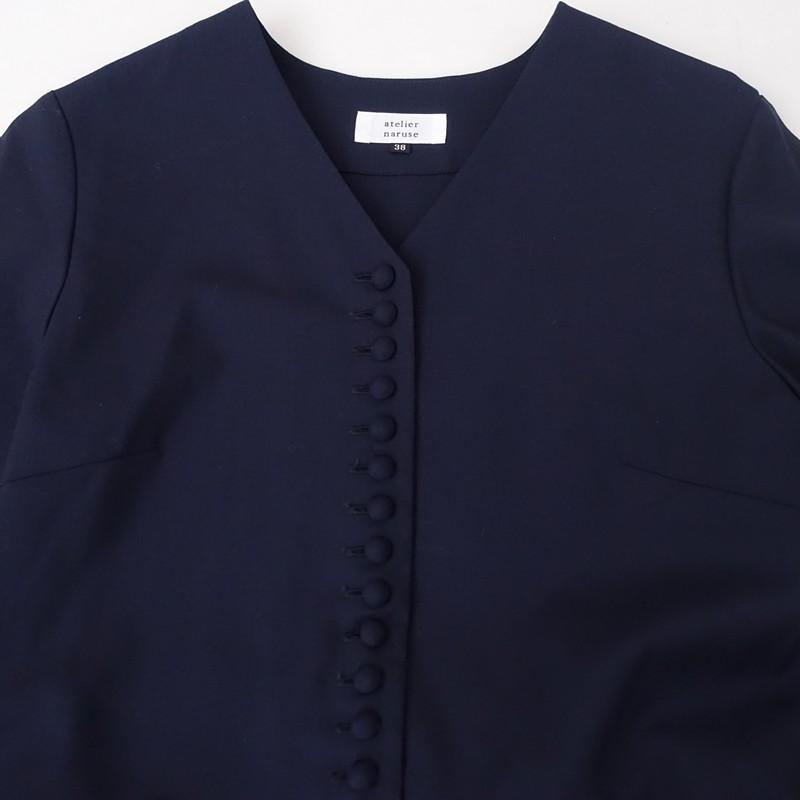 美品/定価3.5万】アトリエナルセ atelier naruse *クルミボタン