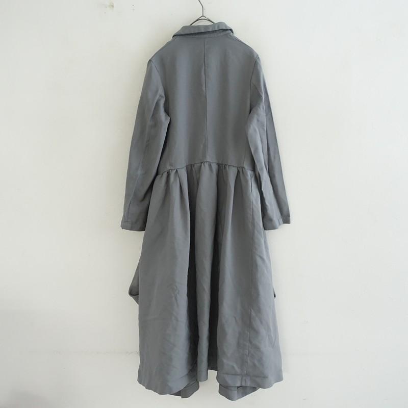 コムデギャルソン COMME des GARCONS *ショールカラーロングワンピース