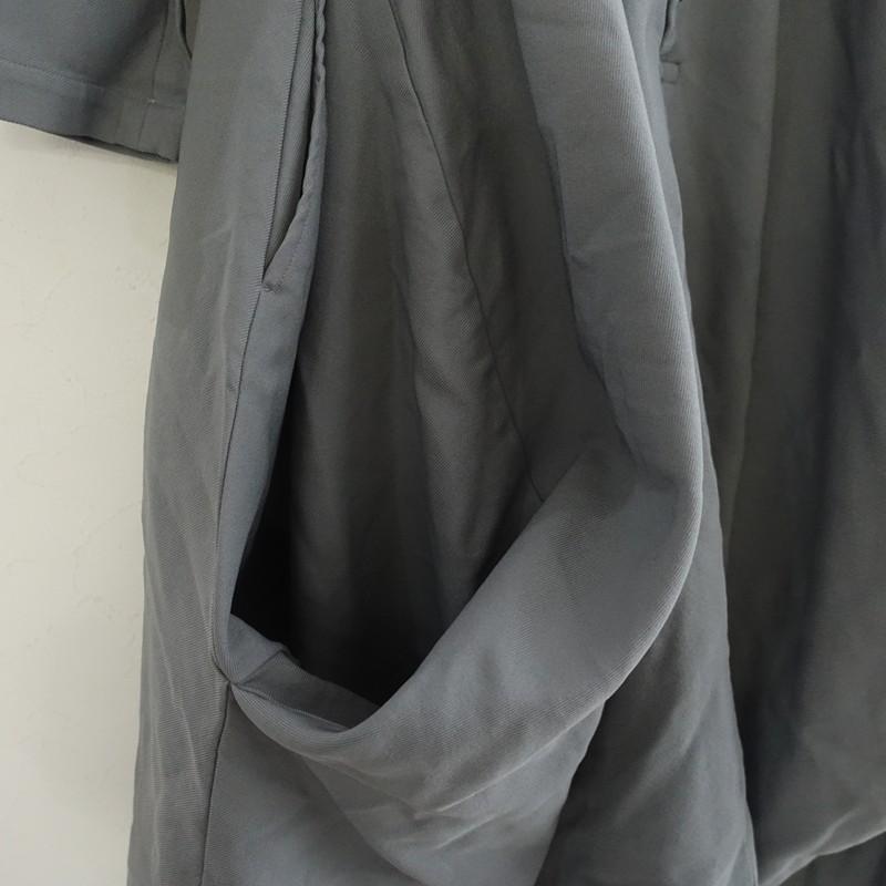 コムデギャルソン COMME des GARCONS *ショールカラーロングワンピース