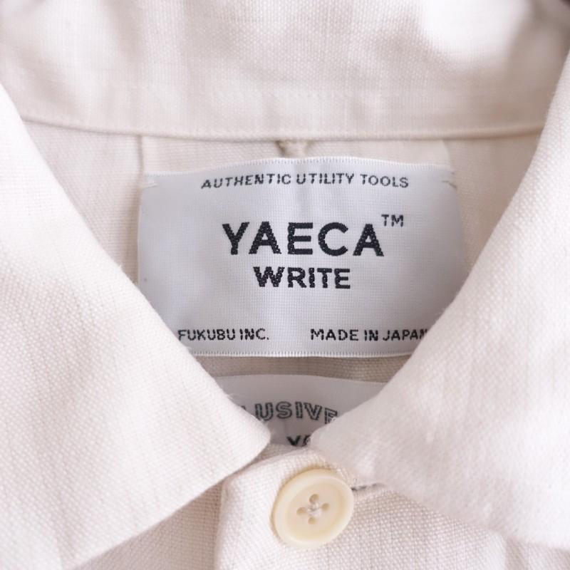 YAECA（ヤエカ） ヤエカライト YAECA WRITE *90509 WORK SHIRT DRESS
