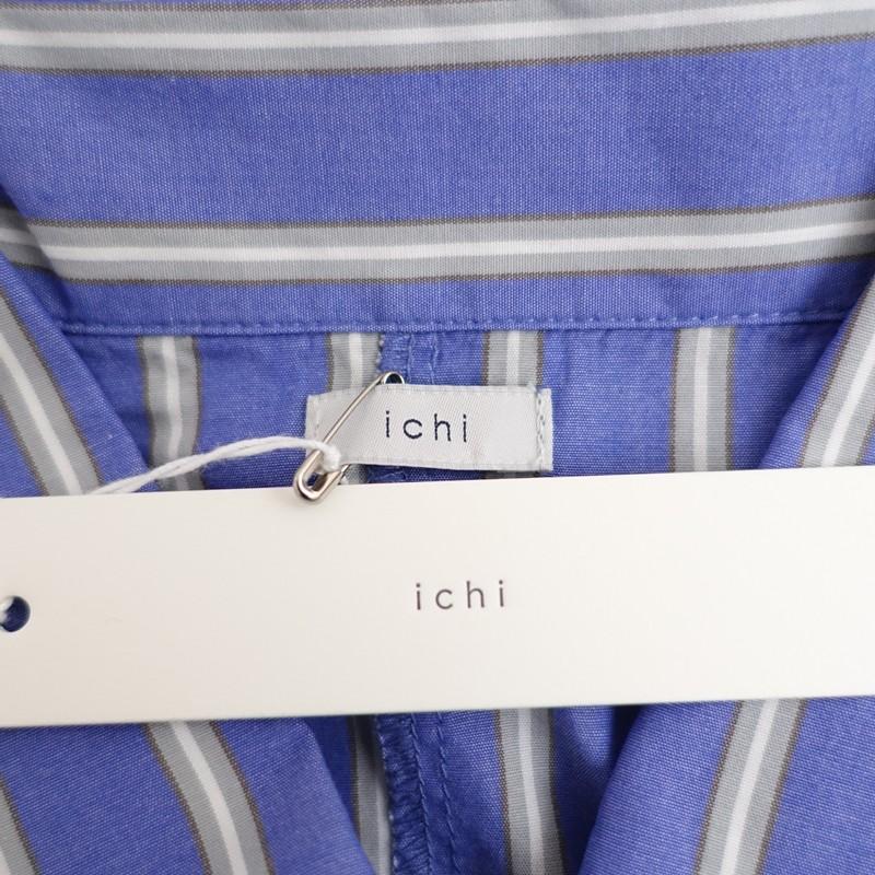 ICHI（イチ） 【美品/定価1.5万】イチ *コットンマルチストライプ長袖 