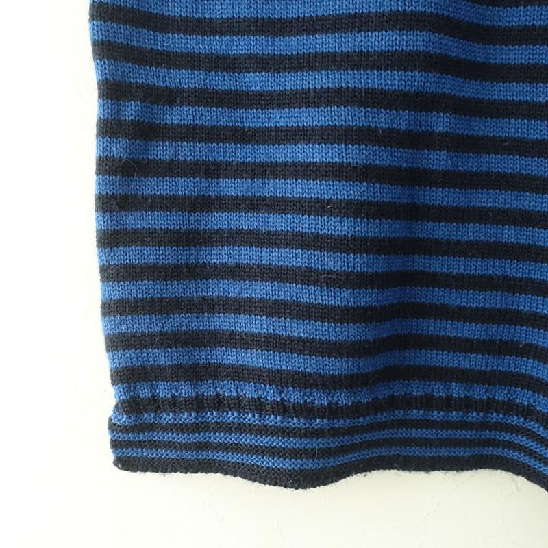 Le Tricoteur（ルトリコチュール） *ボーダーガンジーセーター*ニット