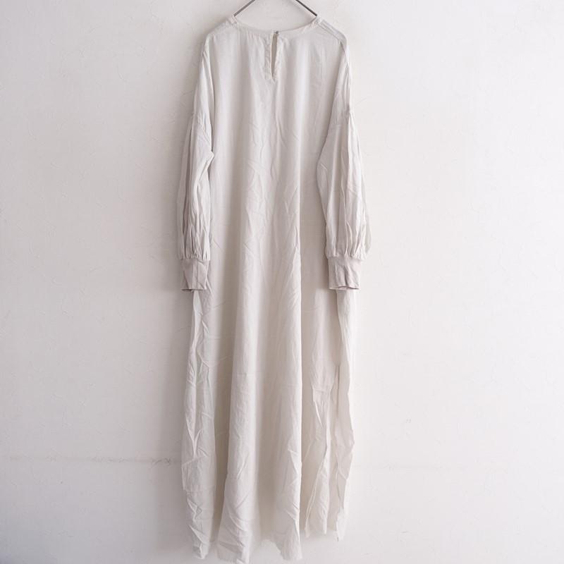 エミックエティック emic:etic *コットンシルク薄手ロングワンピース