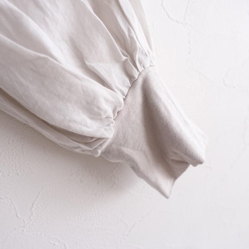 エミックエティック emic:etic *コットンシルク薄手ロングワンピース