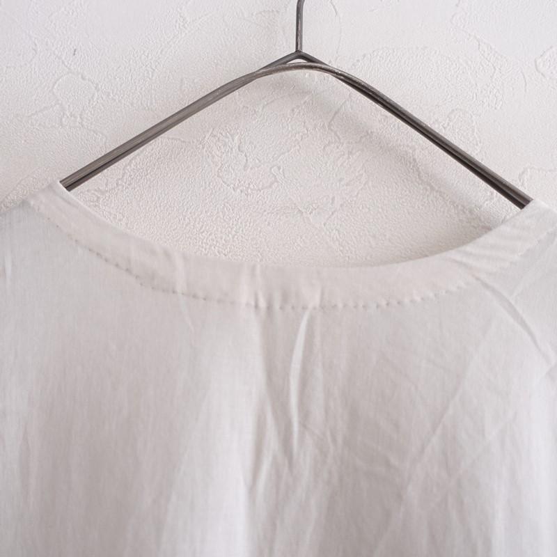 エミックエティック emic:etic *コットンシルク薄手ロングワンピース