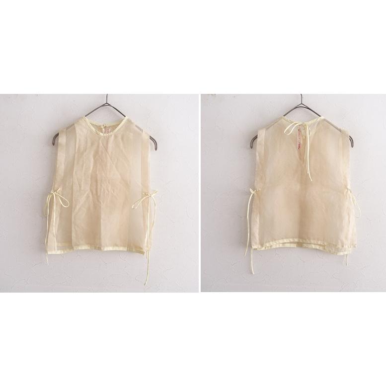 TOWAVASE 【定価6.4万】トワヴァーズ *Tablier Silk Organdie