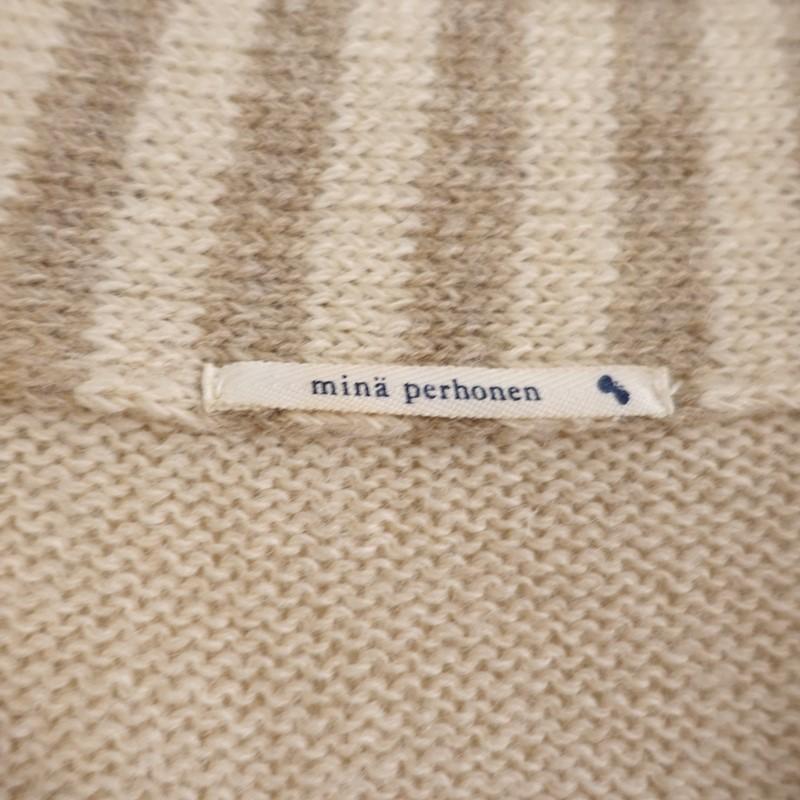 mina perhonen moon bear ニットワンピース mina perhonen（ミナペルホネン） *moon bear ウールニット