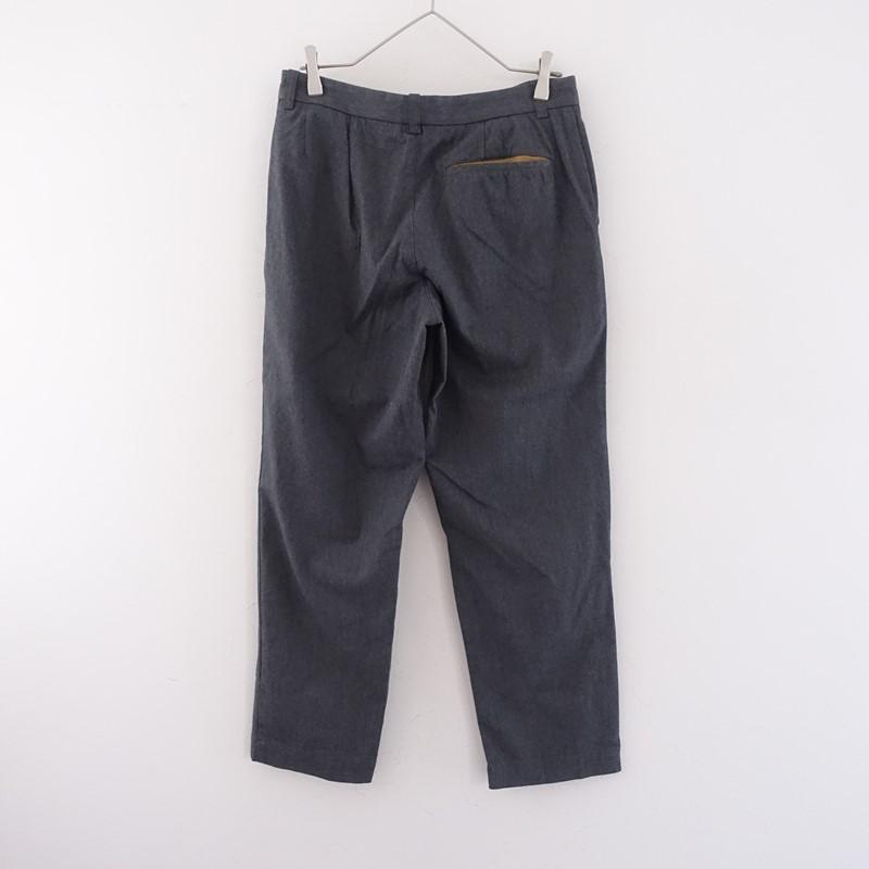 パラスパレス Pal'las Palace *テーパードパンツ*3ダークグレー綿混