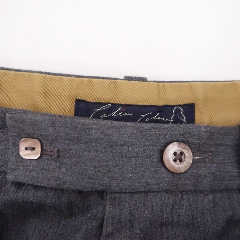 パラスパレス Pal'las Palace *テーパードパンツ*3ダークグレー綿混