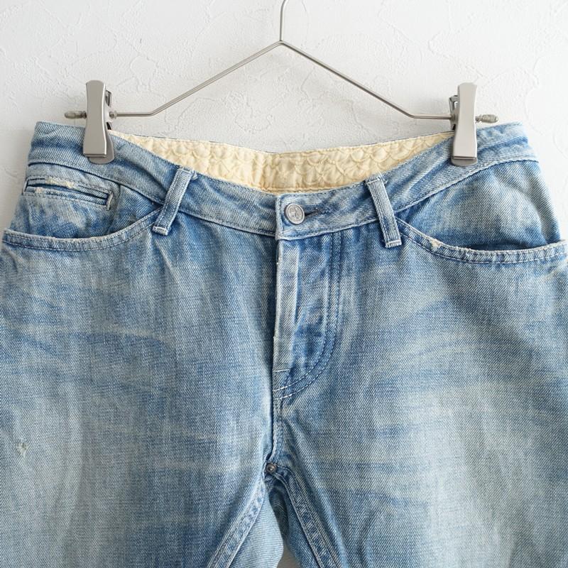 mina perhonen（ミナペルホネン） *always コットンリネンデニムパンツ