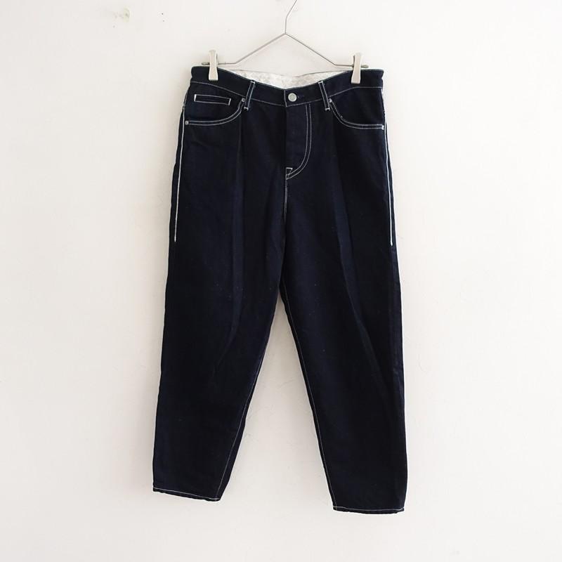 ☆ ミナペルホネン テーパードデニム always indigo 40 mina perhonen（ミナペルホネン） 【定価3.4万】ミナペルホネン