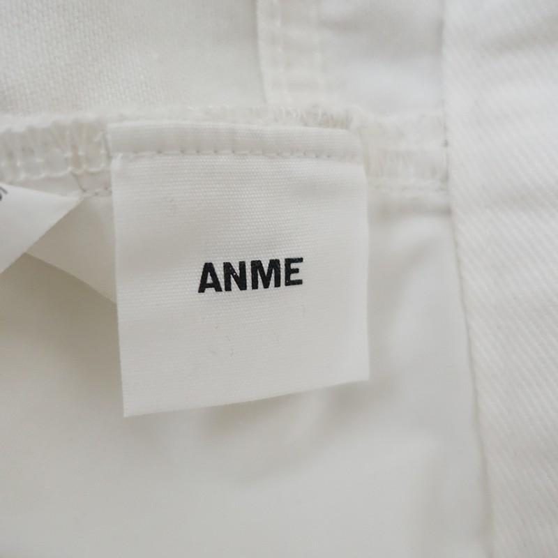 アンメ ANME *ルーズデニムストレートワイドパンツ*XLコットン綿 
