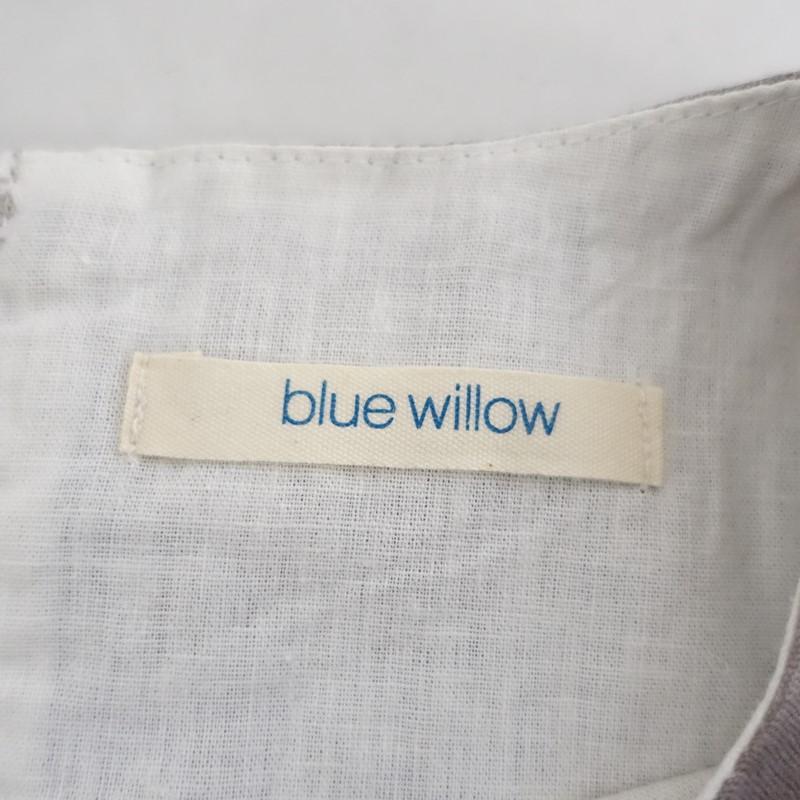美品】ブルーウィロー blue willow *リネンオールインワンパンツ 