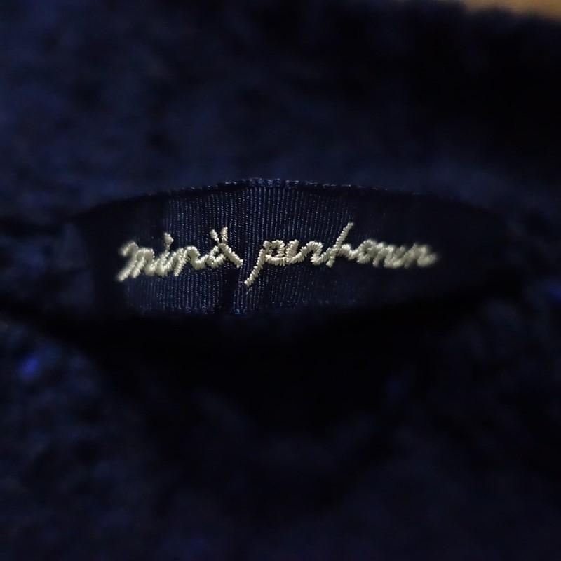 mina perhonen（ミナペルホネン） *suo ポンチョ*Fニット毛混トップス 