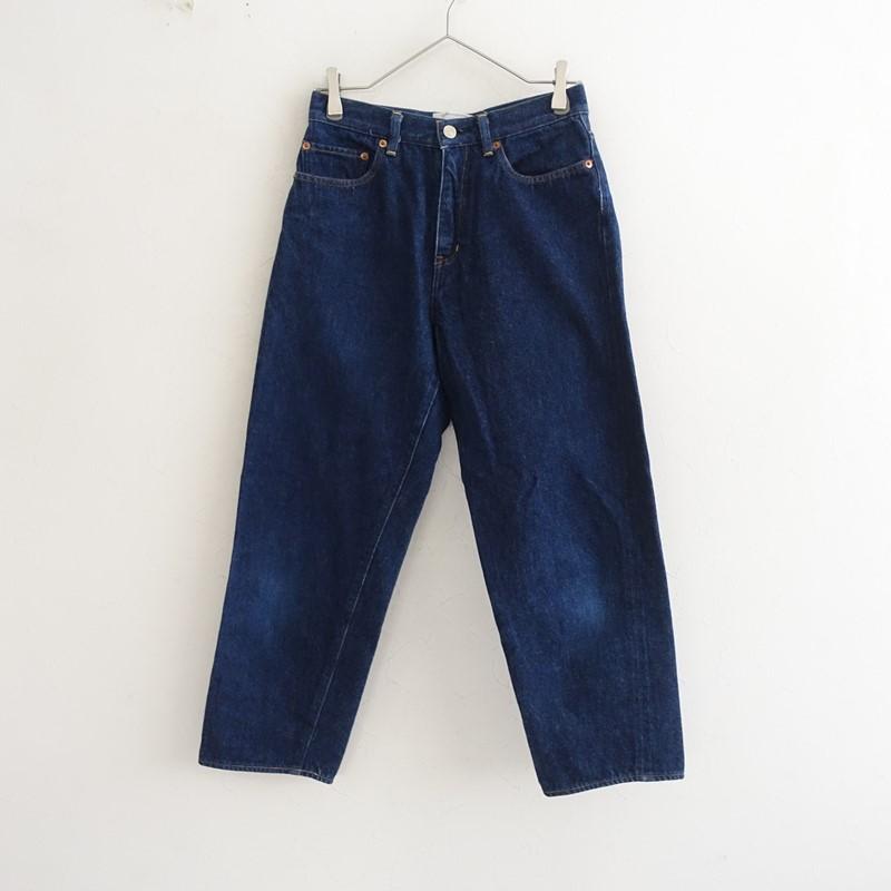 YAECA（ヤエカ） *11-13WW WIDE STRAIGHT DENIM コットンデニムパンツ