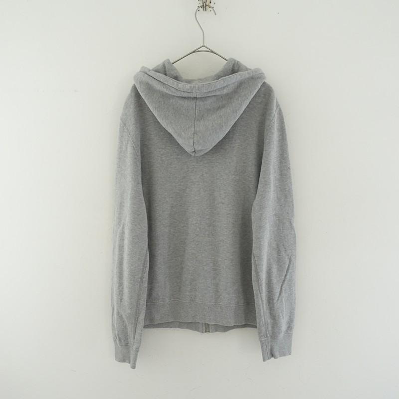 アーペーセー コットンスエード ジップアップパーカー A.P.C.（アーペーセー） *コットン裏毛スウェットジップアップパーカー